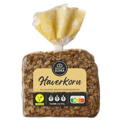 Brood van Soma Haverkorn meergranen brood