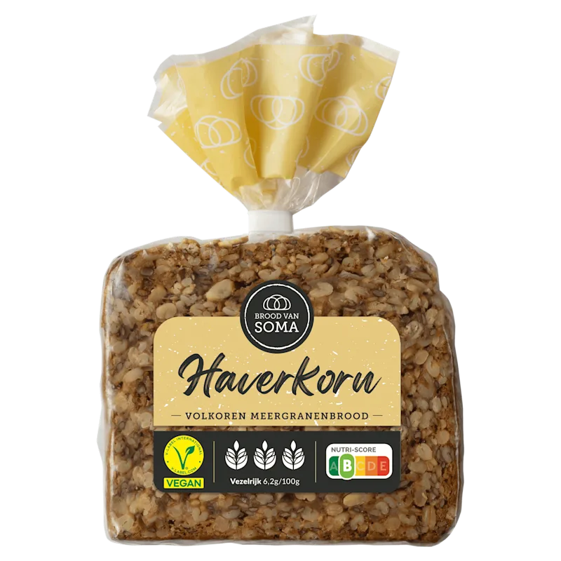 Brood van Soma Haverkorn meergranen brood