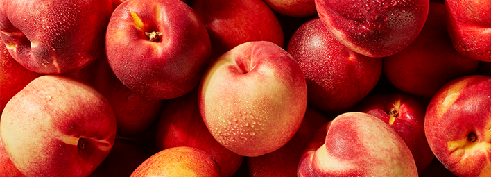 Nectarines en perziken