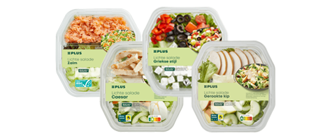 PLUS lichte salades