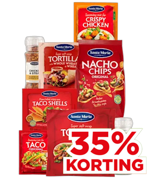 Alle Santa Maria met 35% korting