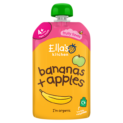 Ella's Kitchen Knijpfruit banaan + appel 6m+