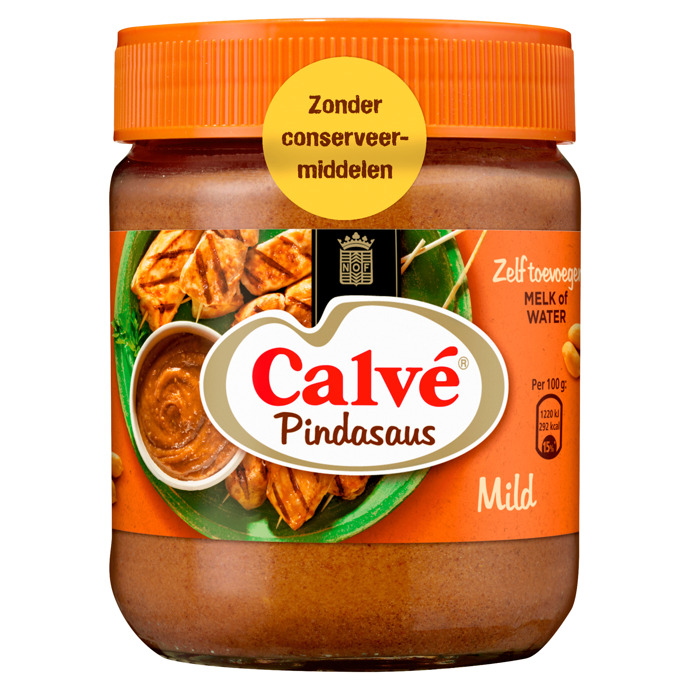 Calvé Satesaus mild Per Pot 350 g