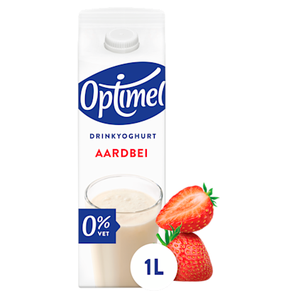 Drink aardbei 0% vet