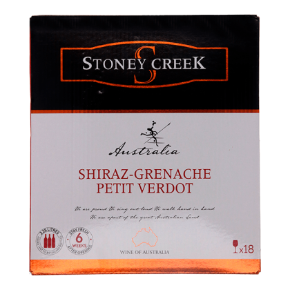Stoney Shiraz grenache & petit verdot wijntap