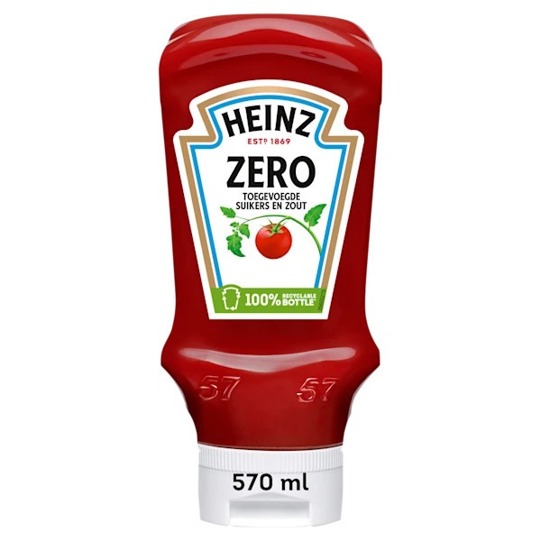 Heinz Ketchup no added sugar and salt