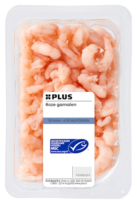 Roze garnalen
