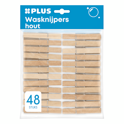 Houten wasknijpers FSC