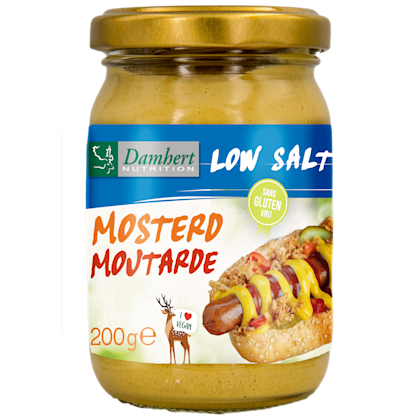 Low salt mosterd glutenvrij