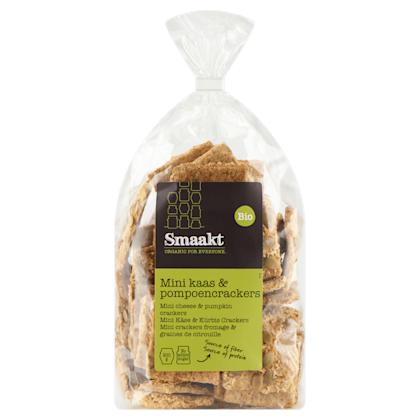 Minicrackers kaas-pompoen
