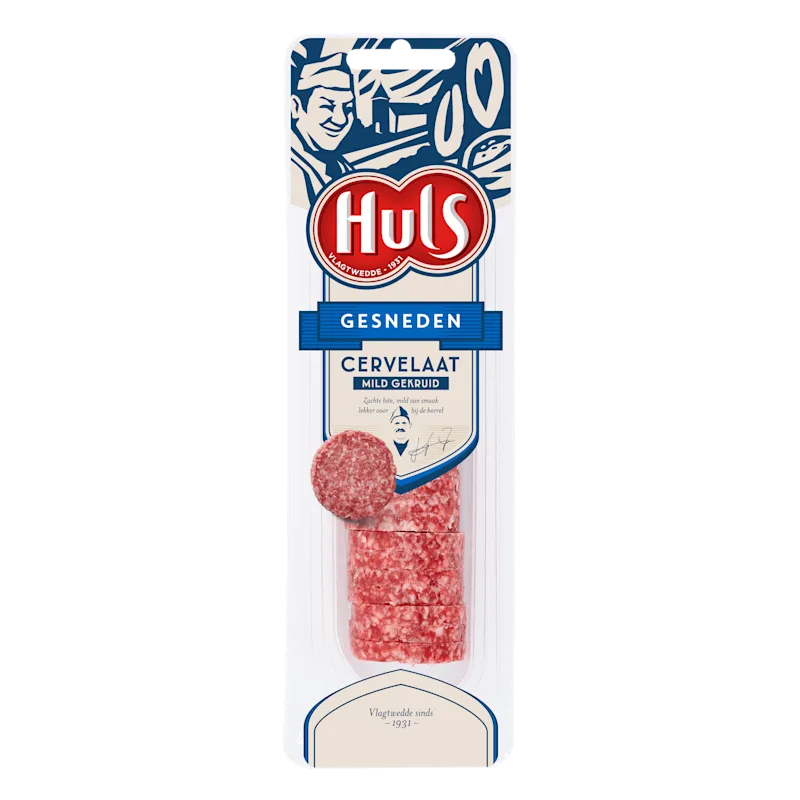 Huls Gesneden cervelaat
