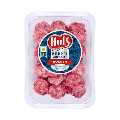 Huls Boerenmetworstplakjes BL1