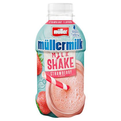 Milk shake aardbei
