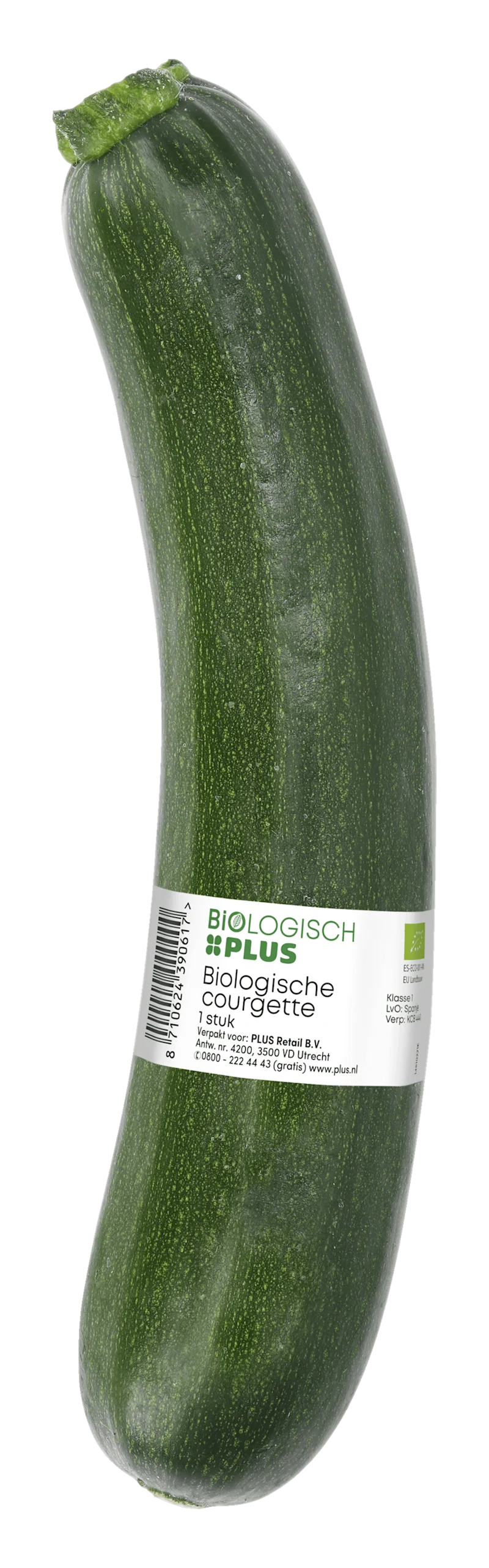 Biologisch PLUS Courgette groen