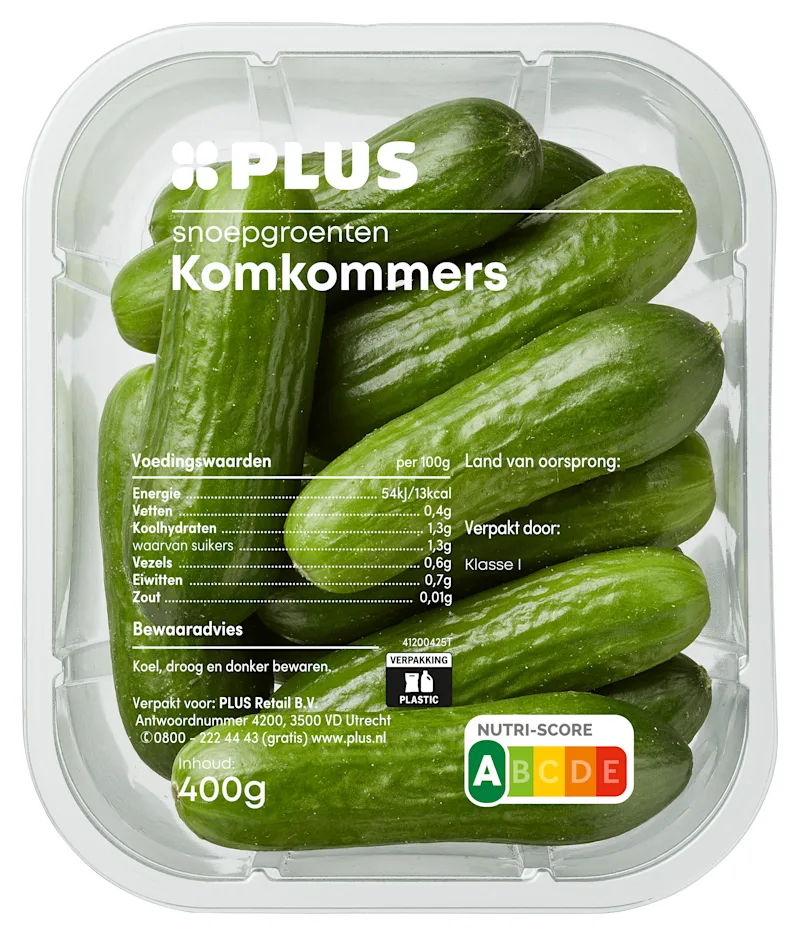 PLUS Snoepkomkommer