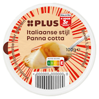 PLUS Italiaanse stijl Panna Cotta