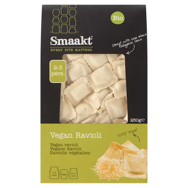 Smaakt Vegan ravioli bio
