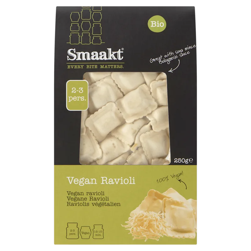 Smaakt Bio Vegan Ravioli 250 g
