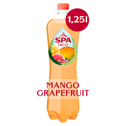 Fruit sparkling mango grapefruit