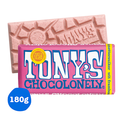 reep Wit framboos knetter Fairtrade