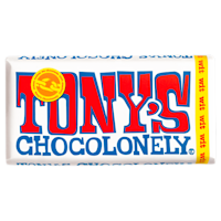 Tony's Chocolonely Chocoladereep Wit Fairtrade