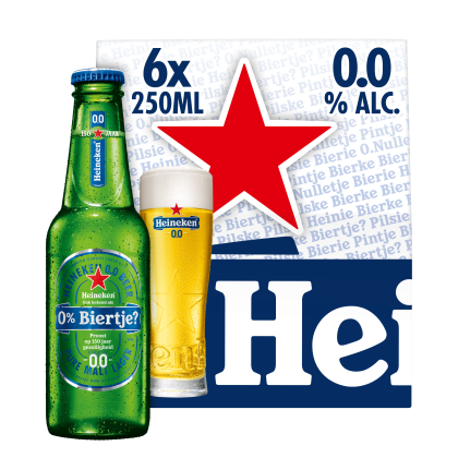 Premium pilsener 0.0 bier fles