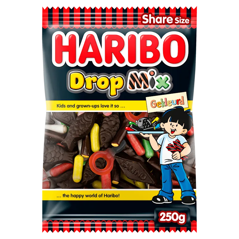 Haribo Dropmix Gekleurd
