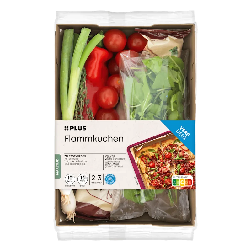 PLUS Gesneden verspakket flammkuchen