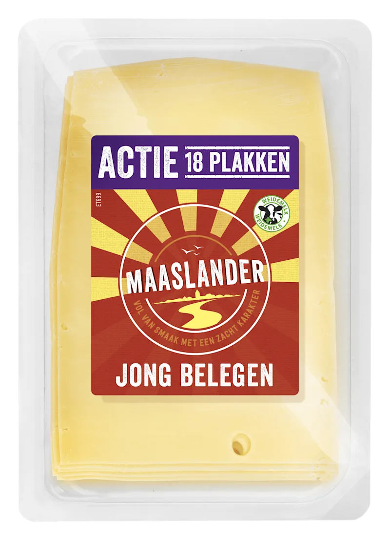 Maaslander Jong belegen 50+ plakken voordeelverp.