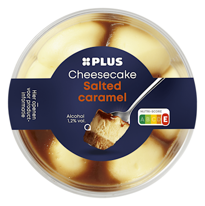 Cheesecake gezouten karamel
