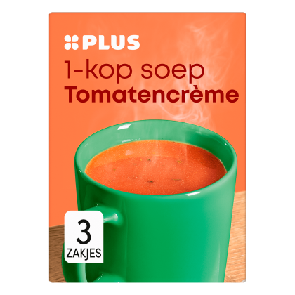 Plus 1-kop soep tomaten creme
