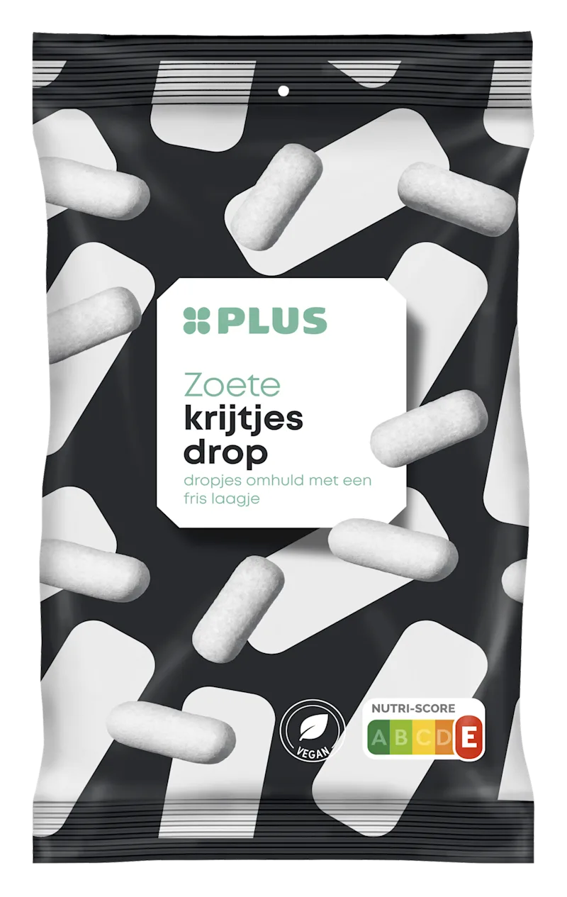 PLUS Witte krijtjes