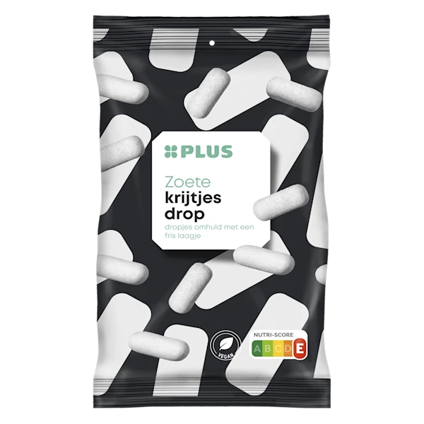 PLUS Witte krijtjes