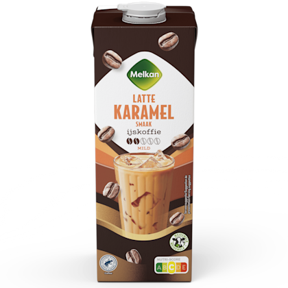 Melkan Ijskoffie Latte Karamelsmaak