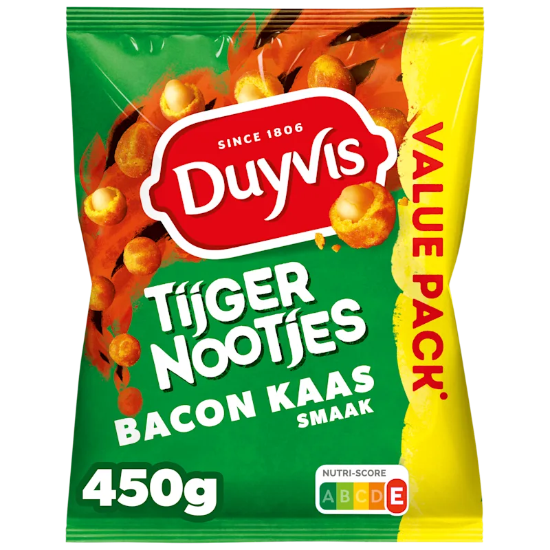 Duyvis Tijgernootjes Bacon Kaas