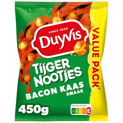 Tijgernootjes Bacon Kaas