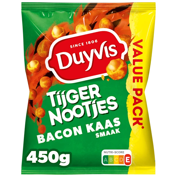 Duyvis Tijgernootjes Bacon Kaas
