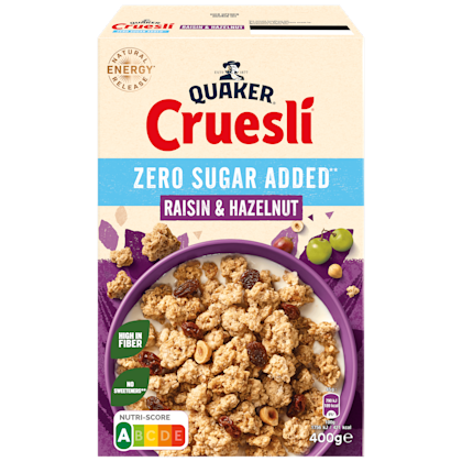 Cruesli Zero Sugar Raisin&Haze