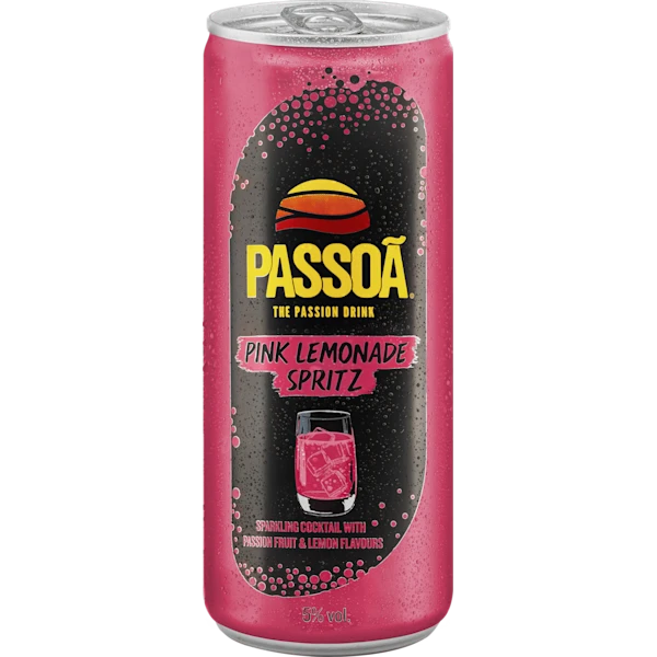 Passoã pink lemonade spritz