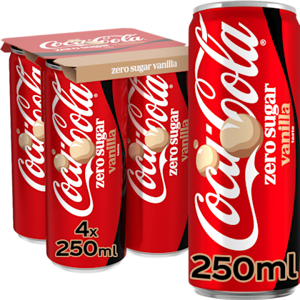 Coca-Cola Zero sugar vanilla