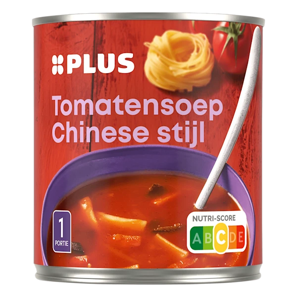 PLUS Chinese tomatensoep