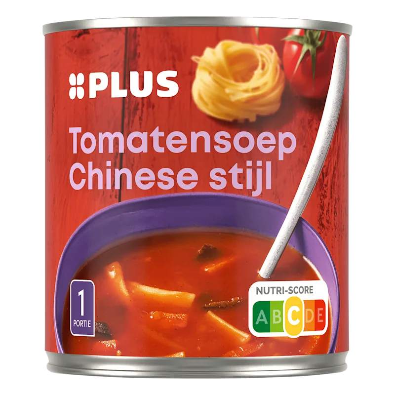 PLUS Chinese tomatensoep