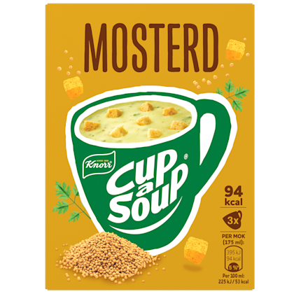 Cup-a-soup mosterd