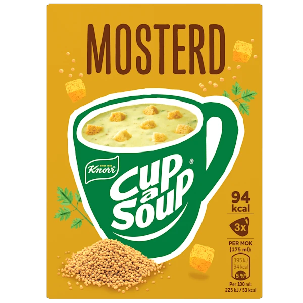 Knorr Cup-a-soup mosterd