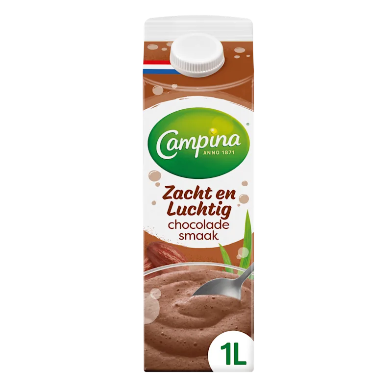 Campina Zacht en Luchtig Chocolade Smaak 1 L