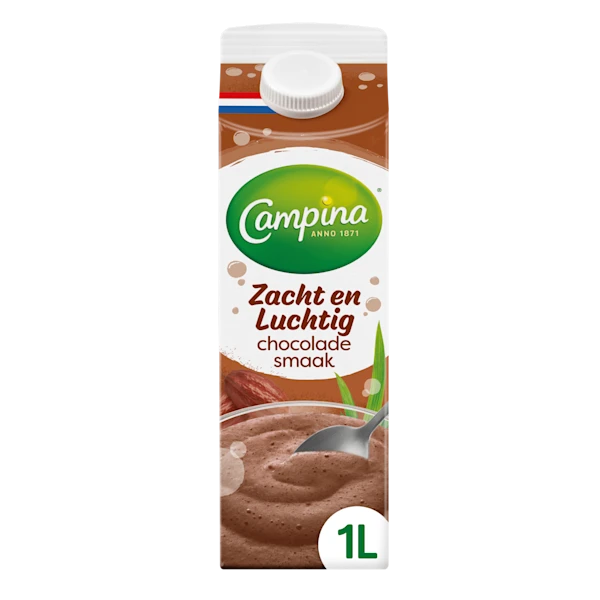 Campina Zacht & luchtig chocolade