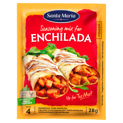 Enchilada kruidenmix zak 30 gram