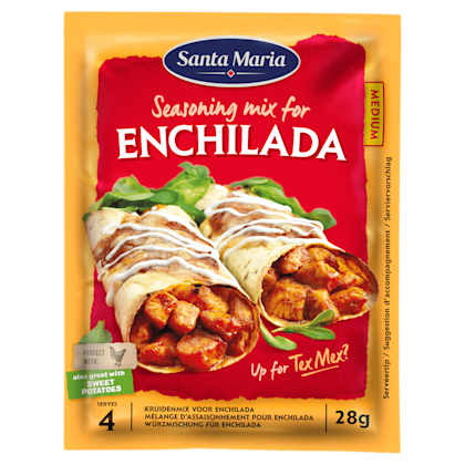 Santa Maria Enchilada kruidenmix zak 30 gram