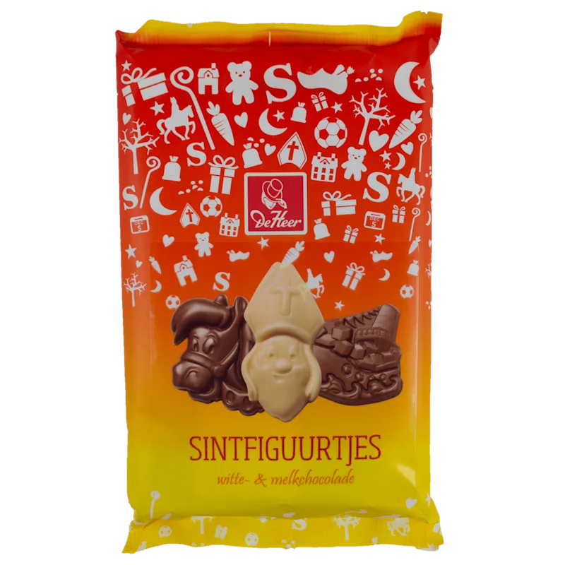 De Heer Sintfiguren melk & wit