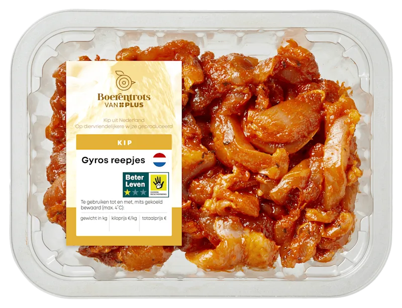 PLUS Boerentrots Kipreepjes Gyros
